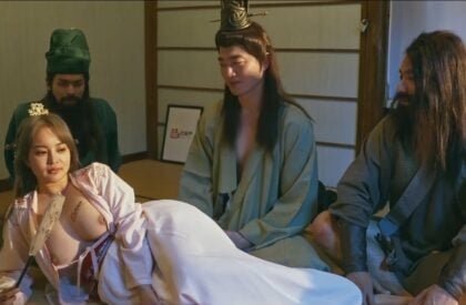 Ba thằng anh em Lưu Quan Trương thác loạn tập thể cực phê