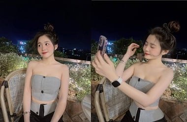 Bích Phương tự sướng đầy nước