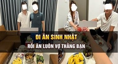 Quậy phá với vợ bạn ở tiệc sinh nhật