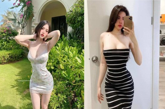 Em gái Hoàng Linh Chi khoe dáng sexy để hấp dẫn đại gia