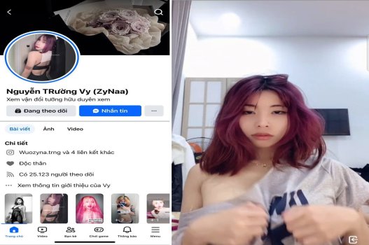 Nguyễn Tường Vy đẹp quá muốn thử trò mới